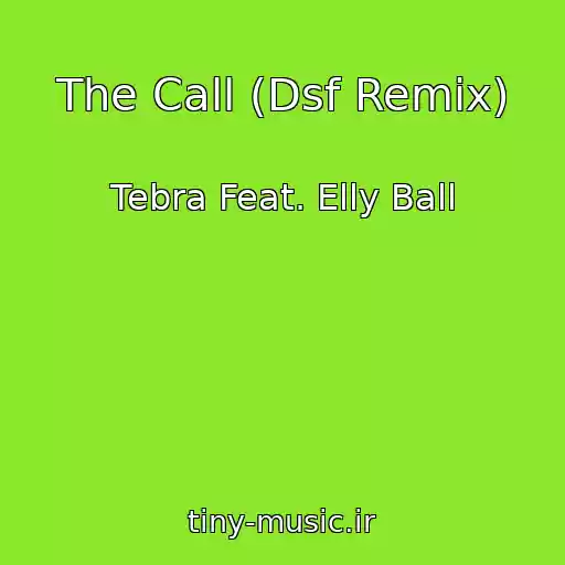 کاور آهنگ The Call (Dsf Remix) از Tebra Feat. Elly Ball