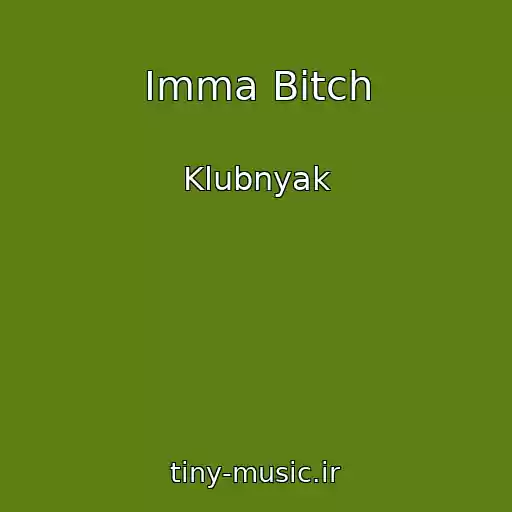 کاور آهنگ Imma Bitch از Klubnyak