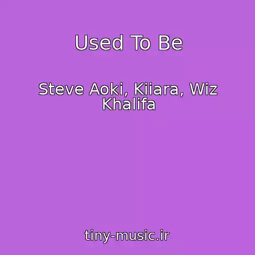 کاور آهنگ Used To Be از Steve Aoki, Kiiara, Wiz Khalifa
