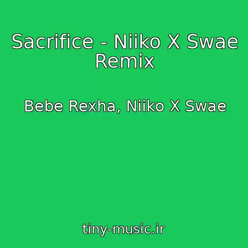 کاور آهنگ Sacrifice - Niiko X Swae Remix از Bebe Rexha, Niiko X Swae