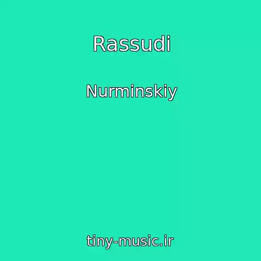 کاور آهنگ Rassudi از Nurminskiy