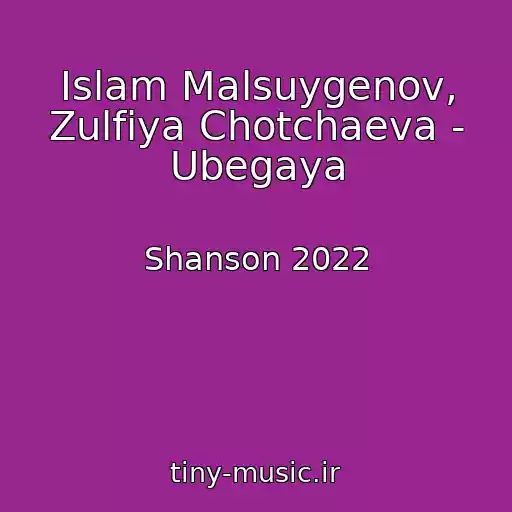کاور آهنگ Islam Malsuygenov, Zulfiya Chotchaeva - Ubegaya از Shanson 2022