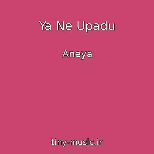 کاور آهنگ Ya Ne Upadu از Aneya