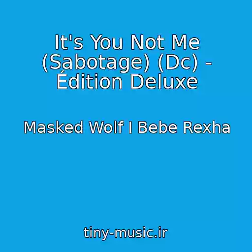 کاور آهنگ It's You Not Me (Sabotage) (Dc) - Édition Deluxe از Masked Wolf I Bebe Rexha