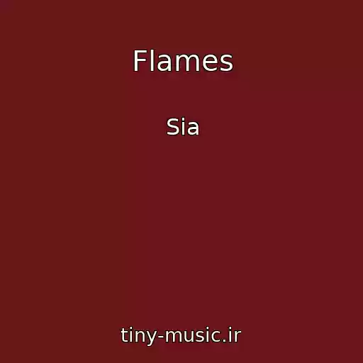 کاور آهنگ Flames از Sia