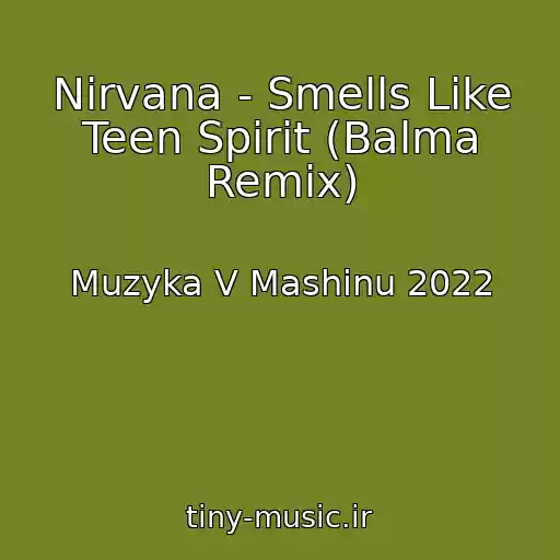 کاور آهنگ Nirvana - Smells Like Teen Spirit (Balma Remix) از Muzyka V Mashinu 2022