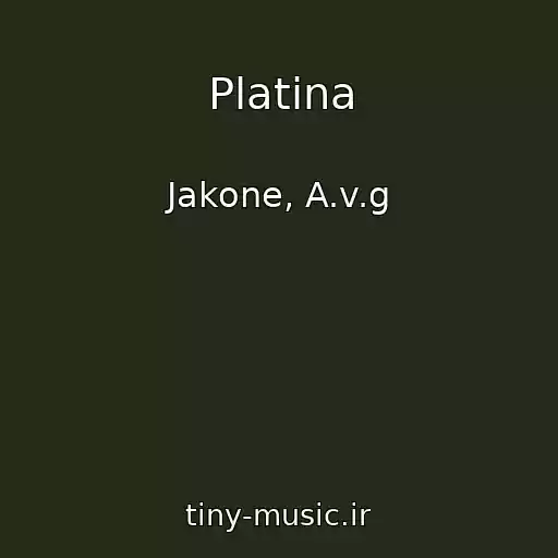 کاور آهنگ Platina از Jakone, A.v.g