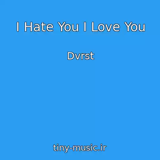 کاور آهنگ I Hate You I Love You از Dvrst