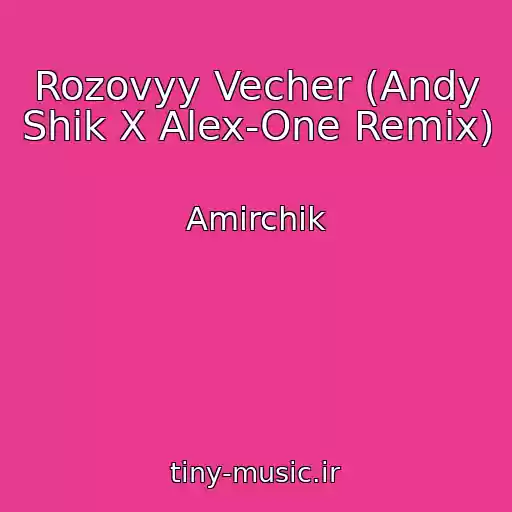 کاور آهنگ Rozovyy Vecher (Andy Shik X Alex-One Remix) از Amirchik