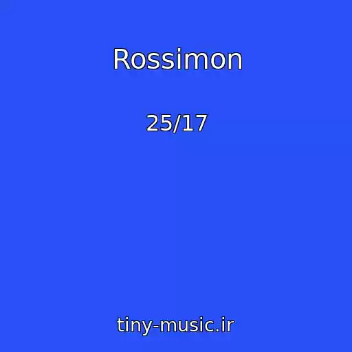 کاور آهنگ Rossimon از 25/17