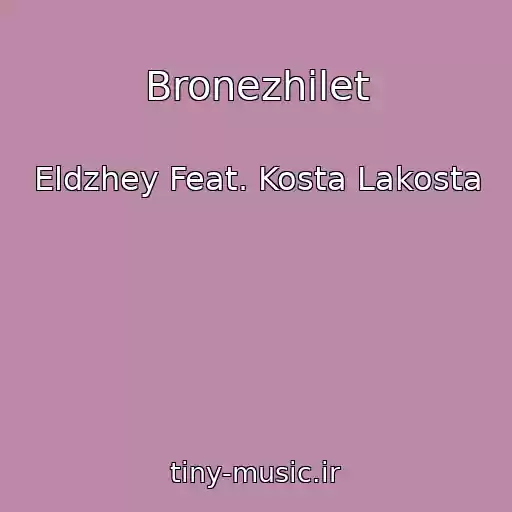 کاور آهنگ Bronezhilet از Eldzhey Feat. Kosta Lakosta