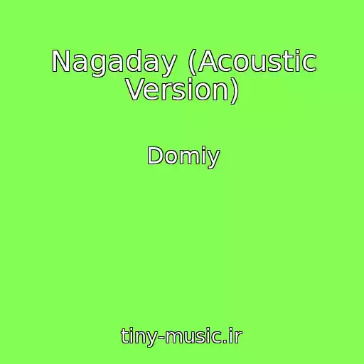 کاور آهنگ Nagaday (Acoustic Version) از Domiy