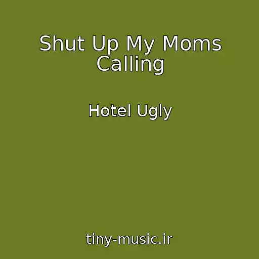 کاور آهنگ Shut Up My Moms Calling از Hotel Ugly