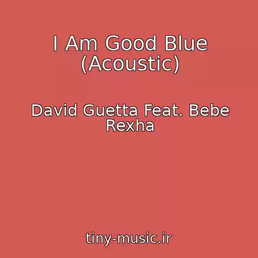 کاور آهنگ I Am Good Blue (Acoustic) از David Guetta Feat. Bebe Rexha