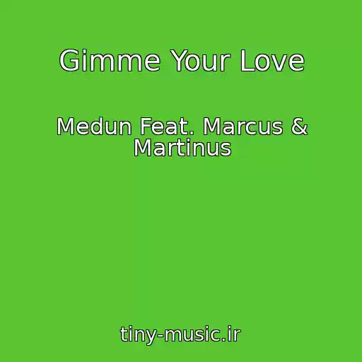کاور آهنگ Gimme Your Love از Medun Feat. Marcus & Martinus