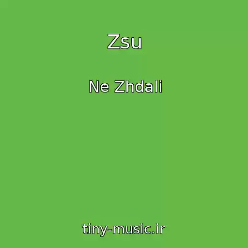 کاور آهنگ Zsu از Ne Zhdali