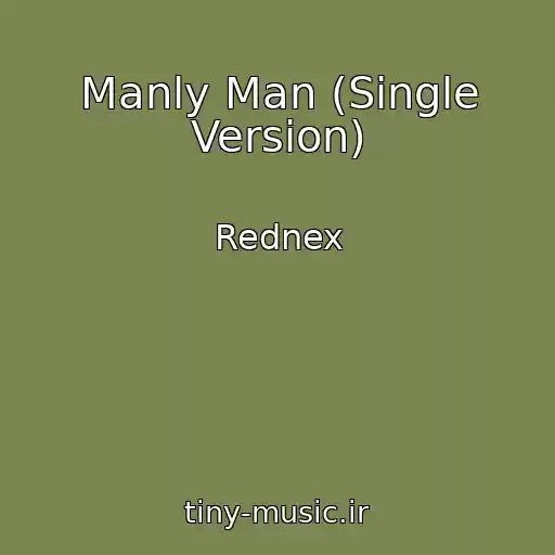 کاور آهنگ Manly Man (Single Version) از Rednex
