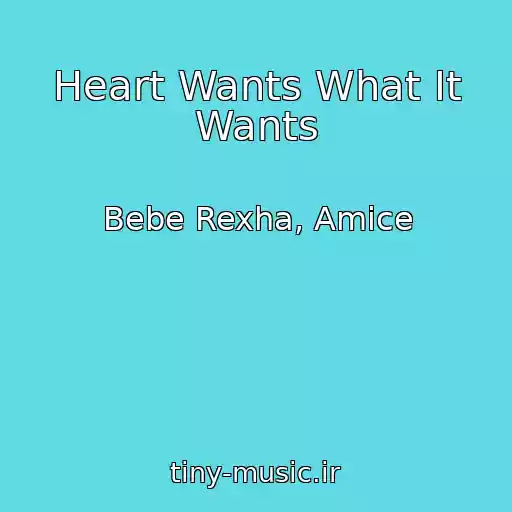 کاور آهنگ Heart Wants What It Wants از Bebe Rexha, Amice