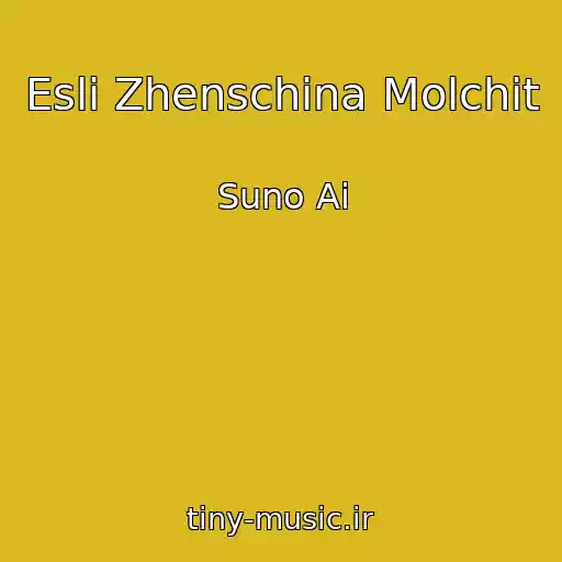 کاور آهنگ Esli Zhenschina Molchit از Suno Ai