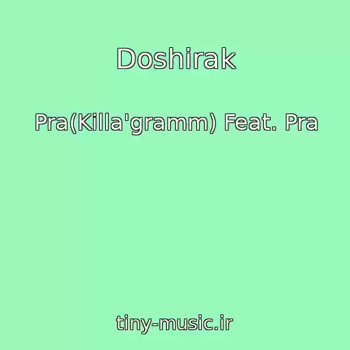 کاور آهنگ Doshirak از Pra(Killa'gramm) Feat. Pra
