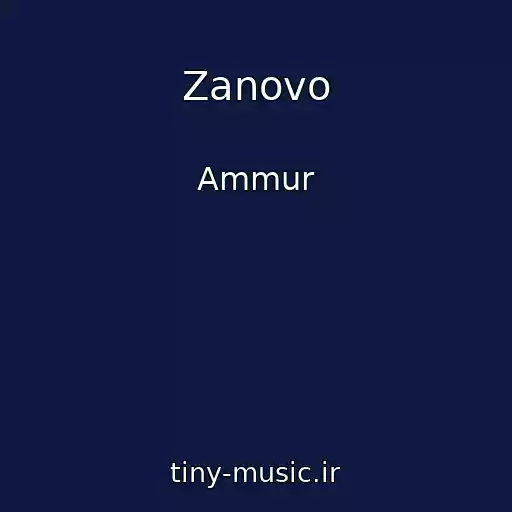 کاور آهنگ Zanovo از Ammur