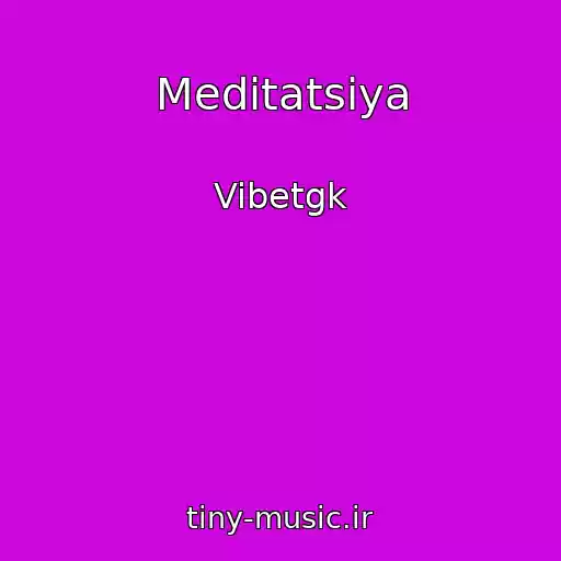 کاور آهنگ Meditatsiya از Vibetgk