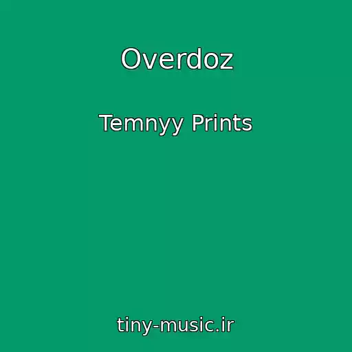 کاور آهنگ Overdoz از Temnyy Prints