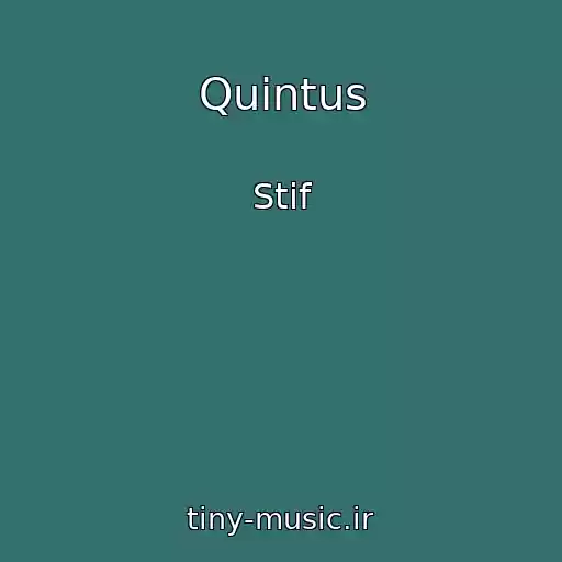 کاور آهنگ Quintus از Stif