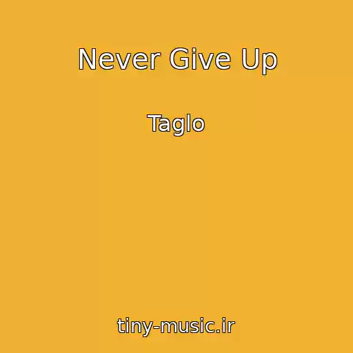 کاور آهنگ Never Give Up از Taglo