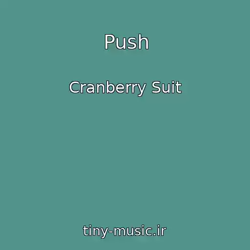 کاور آهنگ Push از Cranberry Suit