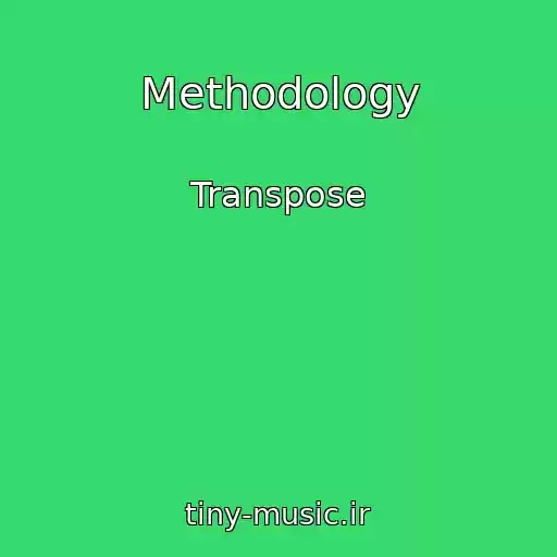 کاور آهنگ Methodology از Transpose