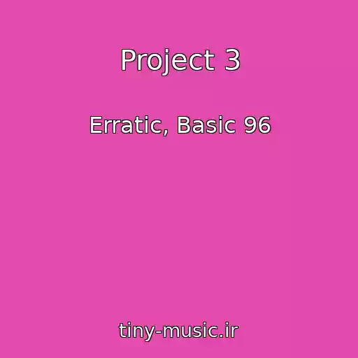 کاور آهنگ Project 3 از Erratic, Basic 96