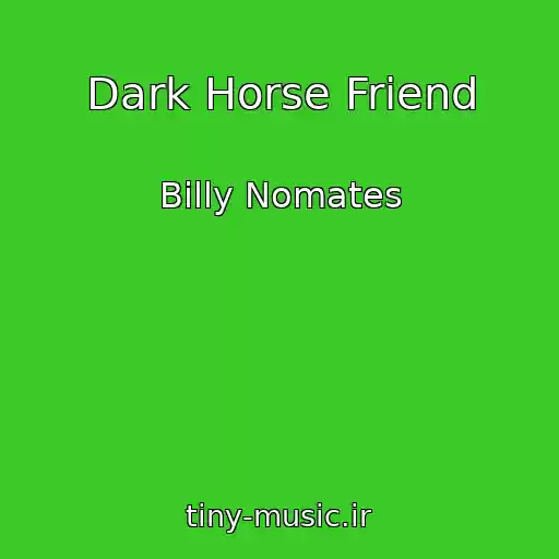 کاور آهنگ Dark Horse Friend از Billy Nomates