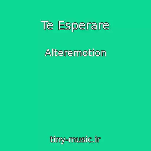 کاور آهنگ Te Esperare از Alteremotion