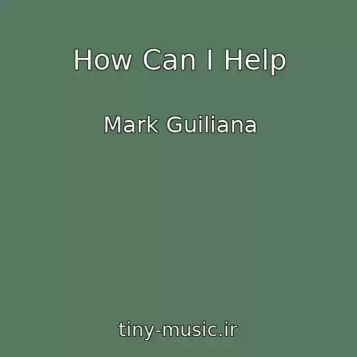 کاور آهنگ How Can I Help از Mark Guiliana