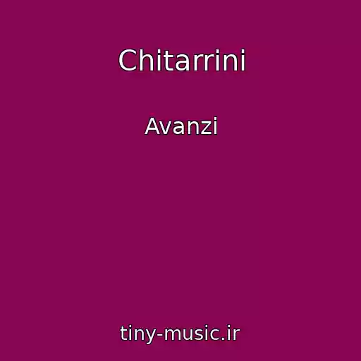 کاور آهنگ Chitarrini از Avanzi