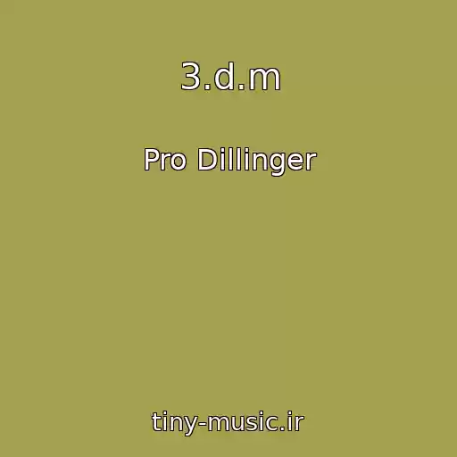 کاور آهنگ 3.d.m از Pro Dillinger