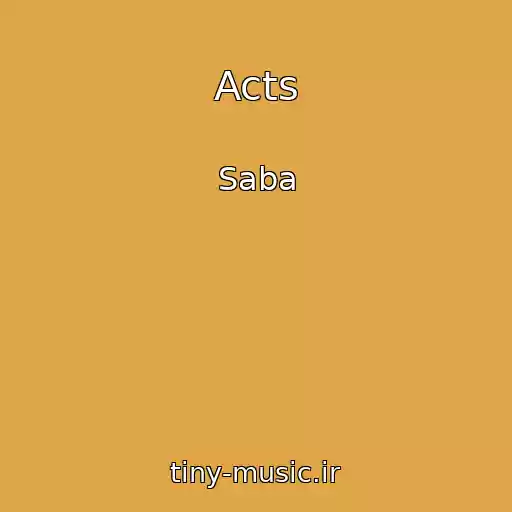 کاور آهنگ Acts از Saba