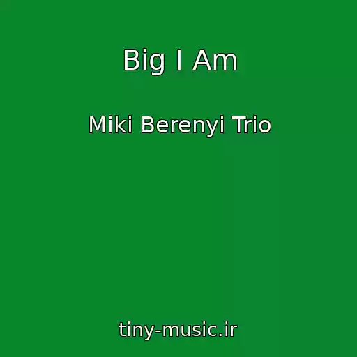 کاور آهنگ Big I Am از Miki Berenyi Trio