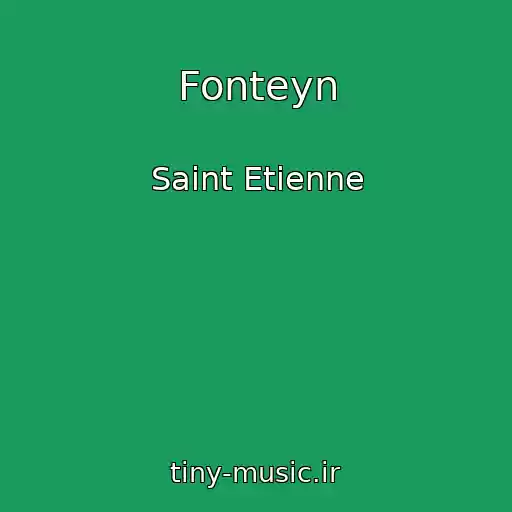 کاور آهنگ Fonteyn از Saint Etienne
