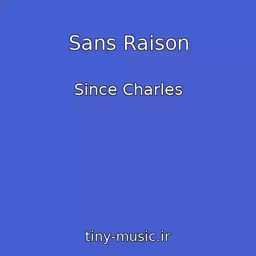 کاور آهنگ Sans Raison از Since Charles