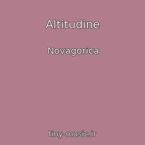 کاور آهنگ Altitudine از Novagorica