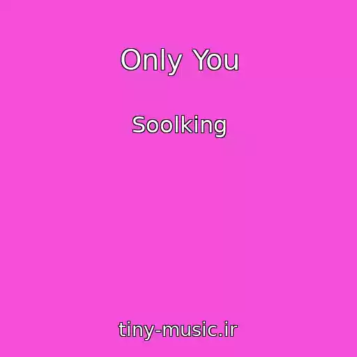کاور آهنگ Only You از Soolking
