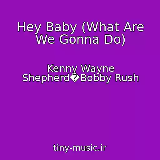 کاور آهنگ Hey Baby (What Are We Gonna Do) از Kenny Wayne Shepherd�Bobby Rush