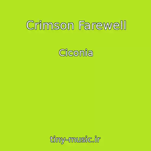 کاور آهنگ Crimson Farewell از Ciconia