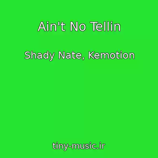 کاور آهنگ Ain't No Tellin از Shady Nate, Kemotion