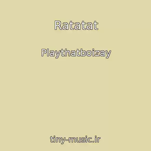 کاور آهنگ Ratatat از Playthatboizay