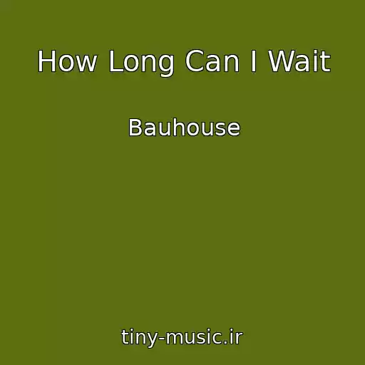 کاور آهنگ How Long Can I Wait از Bauhouse
