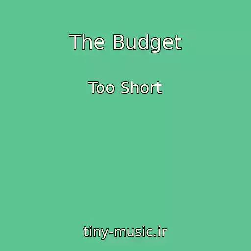 کاور آهنگ The Budget از Too Short