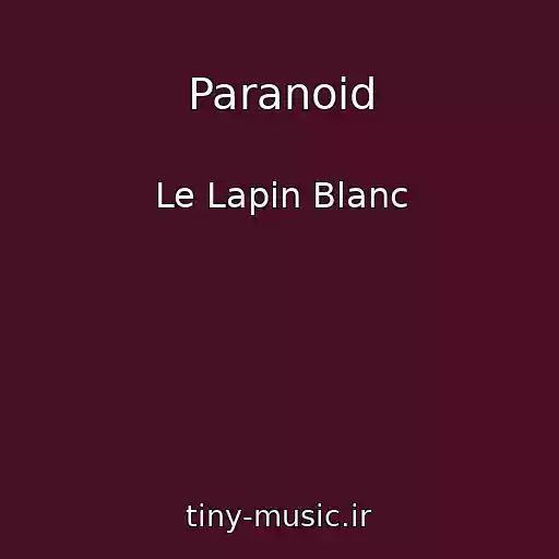 کاور آهنگ Paranoid از Le Lapin Blanc